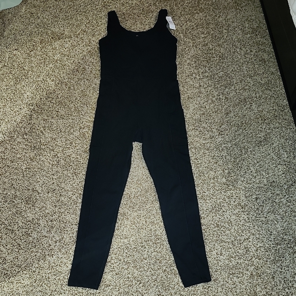Lou & Grey Black Sleeveless Jumpsuit